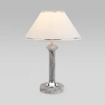 Интерьерная настольная лампа Eurosvet Lorenzo 60019/1 мрамор (220V, выключатель)