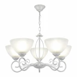 Подвесная люстра Arte Milano Amalfi-0656 330656/5 WT+SL (220V, на цепи)