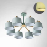 Потолочная люстра на штанге Even 8 Olive ImperiumLoft Even01 (178372-26) (220V)