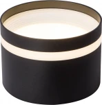 Светильник потолочный Feron HL372 LUNA 48735 25W, GX70, черный (220V, круглые)