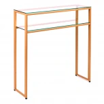 Консольный стол AllConsoles 1044-CG clear золотой