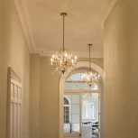 Подвесная люстра Gianna FE-GIANNA4 Feiss (220V, на цепи, свеча)