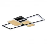 Потолочная люстра светодиодная Lumion Goldy 6575/80CL черный, золотая патина/черный, золотая патина/металл/акрил, металл LED 80W 220V