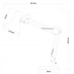 Офисная настольная лампа Arte Lamp Junior A1330LT-1AB (220V)