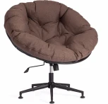 Кресло CLOUDE Tetchair (Рогожка,Металл/Коричневый) арт.21514