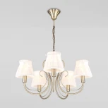 Подвесная люстра Eurosvet 60061 60061/5 античная бронза