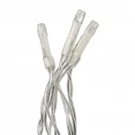 Бахрома светодиодная со статическим свечением, 6м. соединяемая, 80 светодиодов, разноцветный свет Uniel ULD-B6006-080/STK MULTI IP44