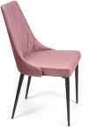 Обеденный стул Tetchair LAVANDA (Ткань,Металл/Коралловый,Черный) 14341