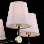 Потолочная люстра на штанге ILLUMICO IL0394-5CSQ-24 BK AB CASTOR (220V)