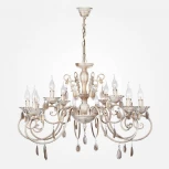 Подвесная люстра Eurosvet Galatea 10009/12 белый с золотом