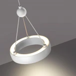 Светильник подвесной светодиодный Novotech Turn 359395 LED 12W вниз/5W вверх 220V 1360Лм 3000K (на проводе, кольцо)