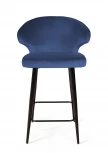 Стул полубарный Richard, бархат синий 29 Top Concept RICHARD 80600