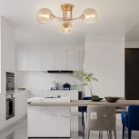 Потолочная люстра на штанге Arte Milano AMALFI 327206/3 FG (220V)