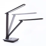 Офисная настольная лампа с беспроводным ЗУ Feron 41451 (LED, 220V, диммер, сенсорный выключатель)