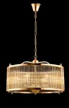 Подвесная люстра Crystal Lux Tadeo SP6 D600 GOLD/TRANSPARENTE