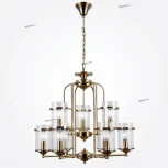 Подвесная люстра Eurosvet Consul 60040/9 античная бронза