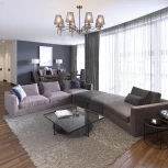 Потолочная люстра на штанге Escada Faith 694/8PL Nickel (220V)