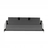 Светильник линейный встраиваемый LED MS-ORIENT-BUILT-TURN-TC-S67x150-10W Warm3000 (BK-BK, 30 deg, 230V) (Arlight, IP20 Металл, 5 лет) 037208