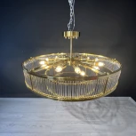 Потолочная люстра на штанге Rh Marais Round Chandelier D80 ImperiumLoft 40,2668 (220V, круглые)