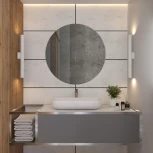 Настенный светильник светодиодный Langer Elektrostandard 40124/LED белый (220V, круглые, IP44)