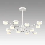 Потолочная люстра на штанге Lumion Torina 8265/12 металл, белый GX53 LED 12*7W 220V