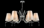 Подвесная люстра Crystal Lux RENATA SP6 SILVER