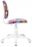 Кресло детское Бюрократ CH-W204NX мультиколор маскарад крестовина пластик пластик белый