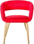 Стул R-Home Hugs Красн/Натур. Дуб