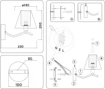 Бра Ambrella High Light LH57085 (220V)