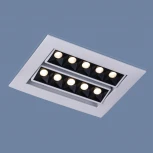 Встраиваемый точечный светильник Elektrostandard 9923 LED 20W 4200K белый/черный (220V)