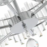 Потолочная люстра хрустальная на штанге Arte Milano Sorrento-2409 372409/6/100/470 CR (220V)