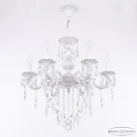 Подвесная люстра Bohemia AL7801 AL78101/6/175 B WMN (220V, хрусталь, свеча)