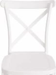 Обеденный стул Tetchair CROSS (Пластик/Белый) 19695