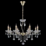 Подвесная люстра ILLUMICO IL0265-8PSQ-39 AB (220V, на цепи, подсвечник, свеча)