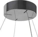 Подвесной светильник Amulet MOD555PL-L26CH4K (LED, 220V, на тросе, шарики, кольцо, бусы)