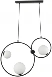 Подвесной светильник Lumion Ornato 8035/3 8035/3 черный/белый, металл/стекло G9 3*35W 220V (на проводе, шарики)
