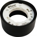 Светильник потолочный Feron HL357 48739 12W, GX53, черный (220V, круглые)