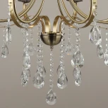 Подвесная люстра Reluce 04749-0.4-08 (220V, подвески, на цепи, подсвечник, свеча)