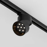 Трековый светильник трехфазный 15W 220V Maytoni Alfa TR199-3-15W2.7K-M-B (LED, круглые)