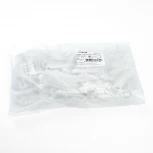 Дюбель-хомут для плоского кабеля (5-10мм) белый 100 шт. Stekker 39859