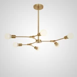 Люстра на штанге Late D86 Gold ImperiumLoft Late01 (101722-26) (220V)