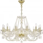 Подвесная люстра Art Classic 11.01 11.01.12.300.Gd.Sp (220V, на цепи, подсвечник, свеча)