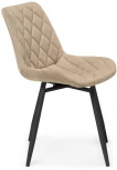 Стул Notta на металлокаркасе Баодин К крутящийся бежевый / черный 520604
