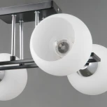 Потолочная люстра на штанге ILLUMICO IL0791-4CSQ-25 BK CR TRENTO (220V)