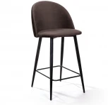 Cтул полубарный Thomas, бархат антрацит 14 Top Concept THOMAS 75976