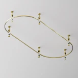 Шинопровод магнитный Flarity полукруг латунь 80 см Maytoni Busbar trunkings Flarity TRX154-SR-D800-BS (24V)