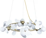Подвесная люстра Loft IT Matisse 10008/1050 white (220V, на тросе, шарики)