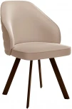 Стул DikLine 276 поворотный E52 бежевый, ножки черные 00-00071760