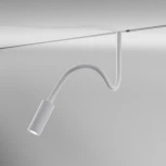 Трековый светильник на гибкой ножке магнитный Elektrostandard Slim Magnetic 85522/01 3W 4000K Cami (белый) (LED, 48V, круглые)