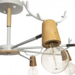 Потолочная люстра на штанге Loft IT Sven 10024/8 White (220V, рога)